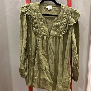 Wonderly XXL Green Top long sleeve